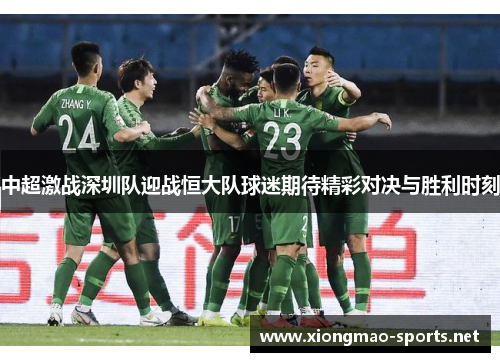 中超激战深圳队迎战恒大队球迷期待精彩对决与胜利时刻